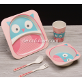 Helle Farbe Kinder Abendessen Set von 5